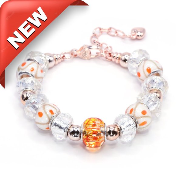 Charmed Life Bracelet: Creamsicle (#1115) - Picture 1 of 3